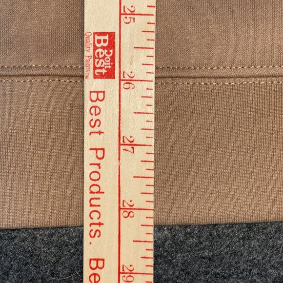 Mondetta Collared Pullover Cozy Lounge Wear Gorpcore Sweatshirt Tan Sz XL - Picture 5 of 8